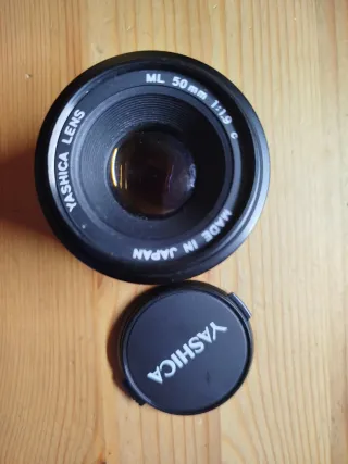 Yashica ML 50mm 1:1.9 + regalo lente 70-210.