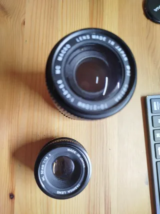 Yashica ML 50mm 1:1.9 + regalo lente 70-210.