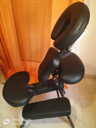 Silla plegable para masajes de espalda