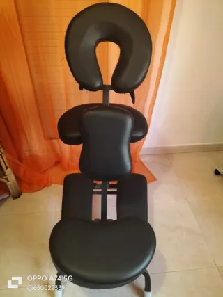 Silla plegable para masajes de espalda