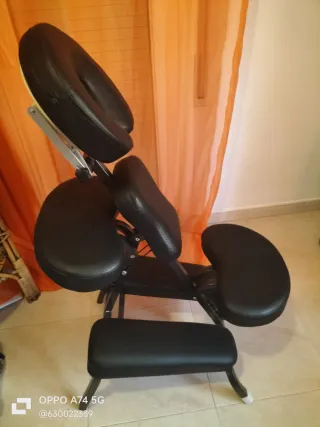 Silla plegable para masajes de espalda