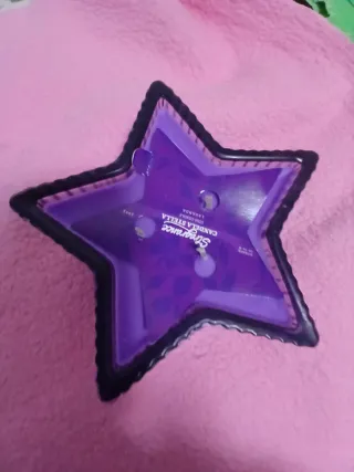 Candela profumata a forma di stella