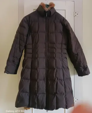 Piumino donna Siberiano marrone scuro