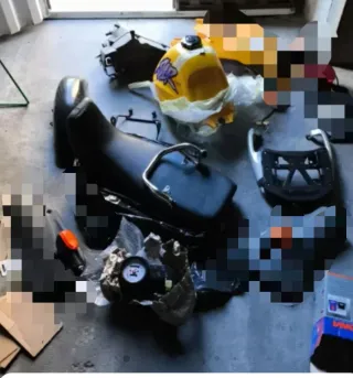 Depósito Gasolina SLR Honda Amarillo