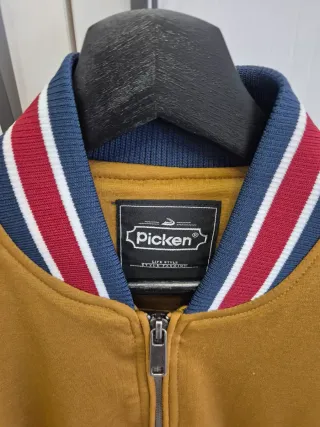 Chaqueta Picken Bomber Amarilla Talla S