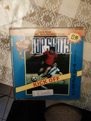 Top Shots Kick Off CBM 64