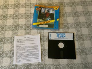 Top Shots Kick Off CBM 64