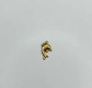 Colgante Delfín Oro 18K