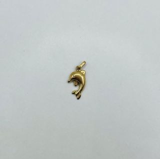 Colgante Delfín Oro 18K