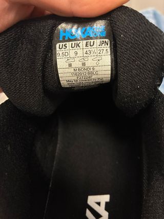 Hoka bondi 9