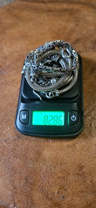 Lotto 9 bracciali argento