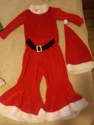 Disfraz Elfo Rojo Talla 100cm