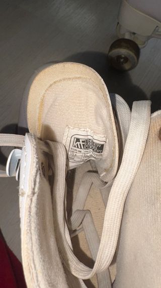 Patines blancos 4 ruedas talla 38