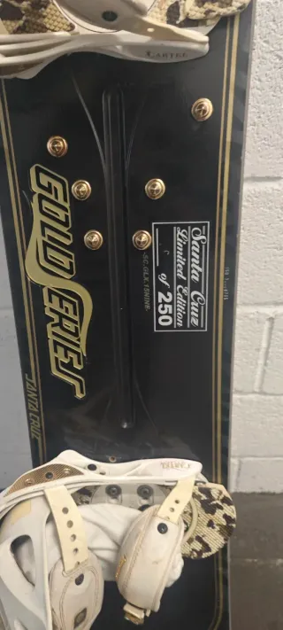 Tabla Snowboard Santa Cruz Gold Series