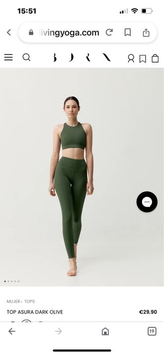 Conjunto deportivo Born Living Yoga sin estrenar.e