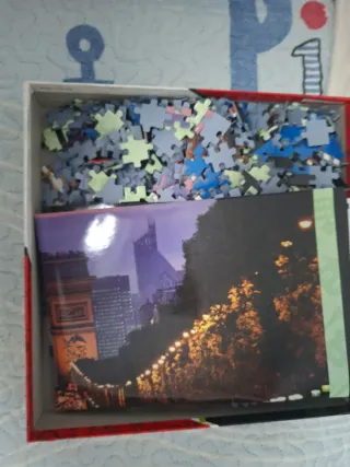 Puzzle Monopoly Avenue des Champs-Élysées 1000 pie