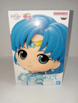 Sailor Moon Qposket Figure Eternal Mercury Bandai