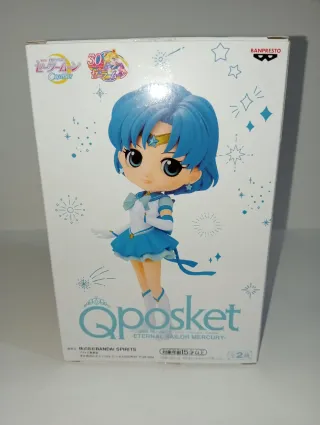 Sailor Moon Qposket Figure Eternal Mercury Bandai
