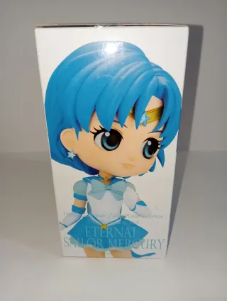 Sailor Moon Qposket Figure Eternal Mercury Bandai