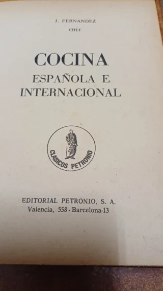 COCINA ESPAÑOLA E INTERNACION