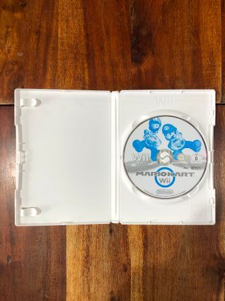 Mario Kart Wii con 1 Volante Wii nero