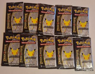 Bustine Pokemon Gran Festa x10 VUOTE
