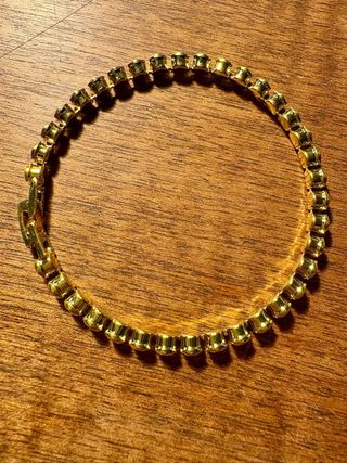 Bracciale oro tennis donna