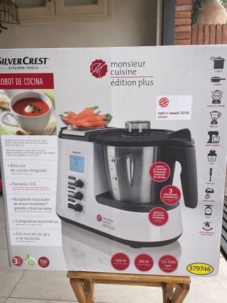 Robot Cocina Silvercrest Monsieur Cuisine ED+