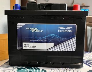 Batería Coche Techno+Max 12V 60Ah 600A