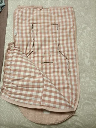 Saco Walking Mum rosa estampado cuadros