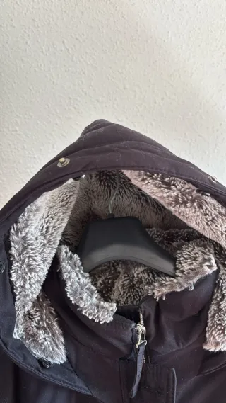 Anorak Hollister Talla M Negro