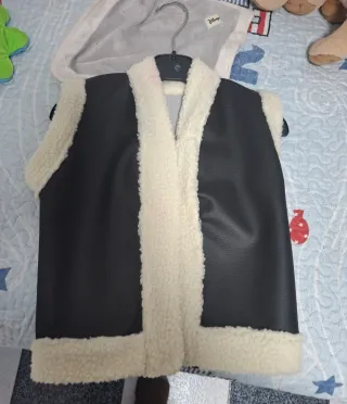 Chaleco Navidad hecho a mano