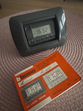 Cronotermostato Bticino Living Digital Programable