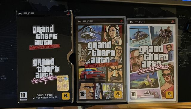 Grand Theft Auto Double Pack PSP
