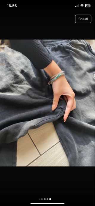 Tuta Kappa Uomo XL Nera