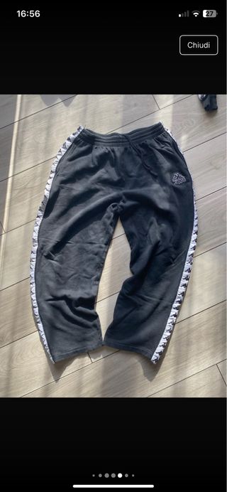 Tuta Kappa Uomo XL Nera