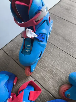 Patines en línea para niños + protecciones