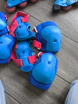 Patines en línea para niños + protecciones