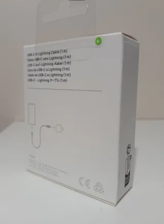 Cable USB-C a Lightning Apple.