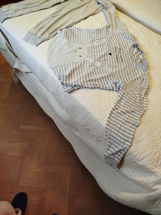 Pijama Oysho rayas y dibujo