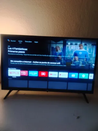 Smart TV TCL Negro de 32 pulgadas