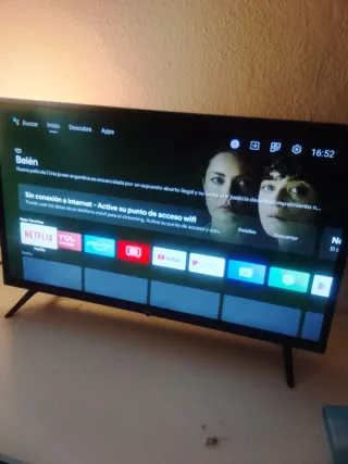 Smart TV TCL Negro de 32 pulgadas