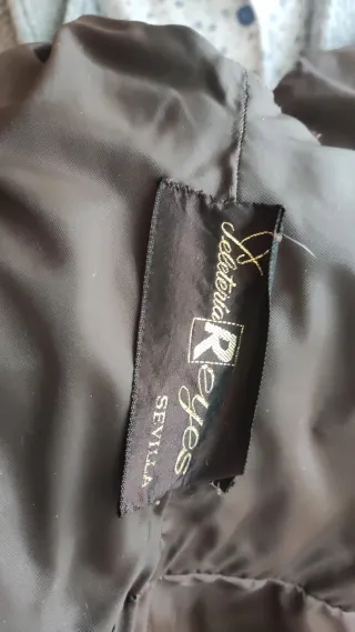 Abrigo largo de pelo de conejo