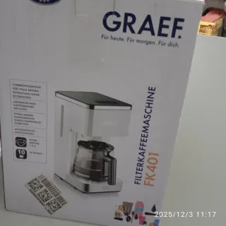 Cafetera de filtro GRAEF FK401