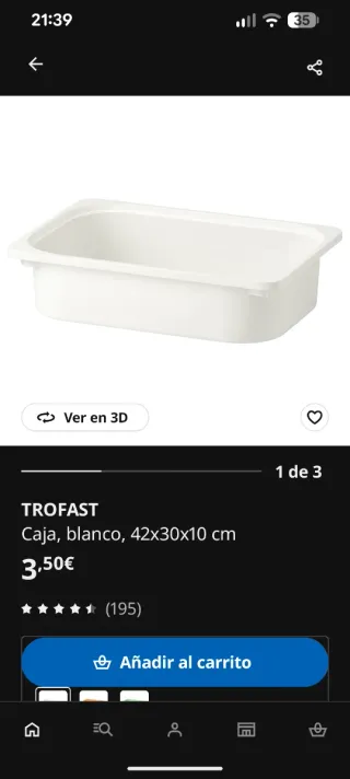 Estantería IKEA TROFAST
