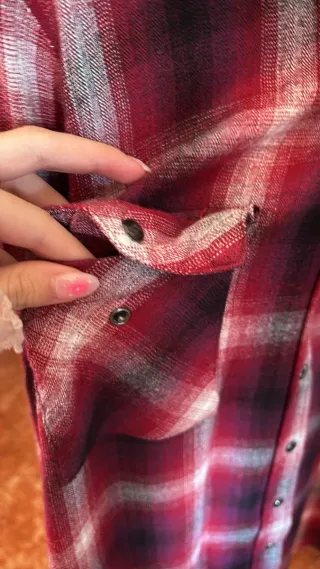 Camisa franela cuadros XXL mujer