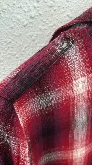 Camisa franela cuadros XXL mujer