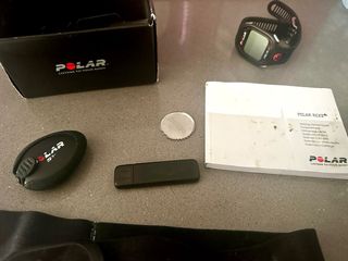 Reloj Polar RCX3 + pulsómetro + podómetro + usb