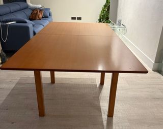 Mesa comedor haya extensible libro .4/6 comensales