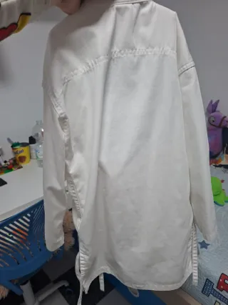 Kimono niño talla 8 años blanco